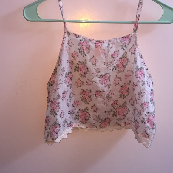 Pattern crop top - Picture 2 of 2